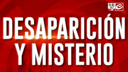 Desaparicíon y misterio: salió a comprar pan y nunca volvió