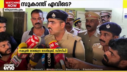 ഐബി ഉദ്യോഗസ്ഥയുടെ ആത്മഹത്യ; സുകാന്തിനെ കണ്ടെത്താനാവാതെ പൊലീസ്