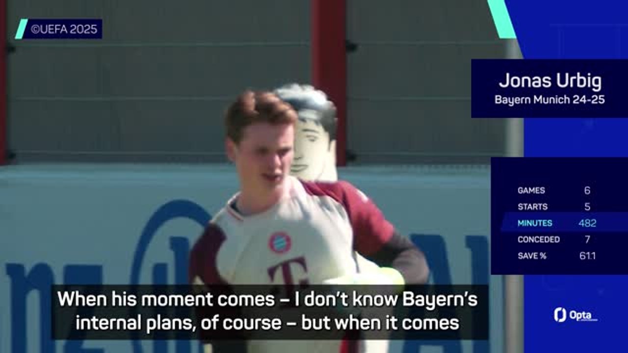 Veteran Sommer impressed by Bayern rookie Urbig ahead of Champions League clash