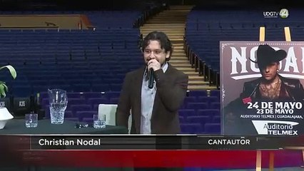 Nodal responde a la polémica del Auditorio Telmex y asegura que cada artista es responsable
