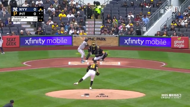 스포츠중계 빠른티비 [MLB] 뉴욕 양키스 vs 피츠버그 하이라이트 2025.04.07 (월) 0235
