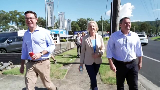 National Party leader David Littleproud campaigning in Coffs Harbour