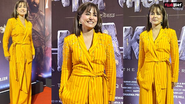 Hina Khan Cancer: हिना खान का Akaal screening पर दिखा अनोखा swag, बोली मुझे तो डर लगता है... !