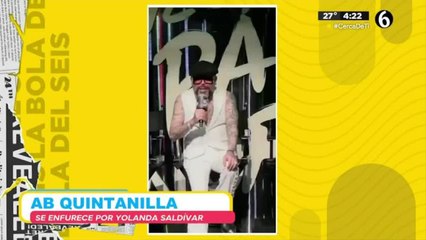 &#039;AB&#039; Quintanilla se enfurece al hablar de Yolanda