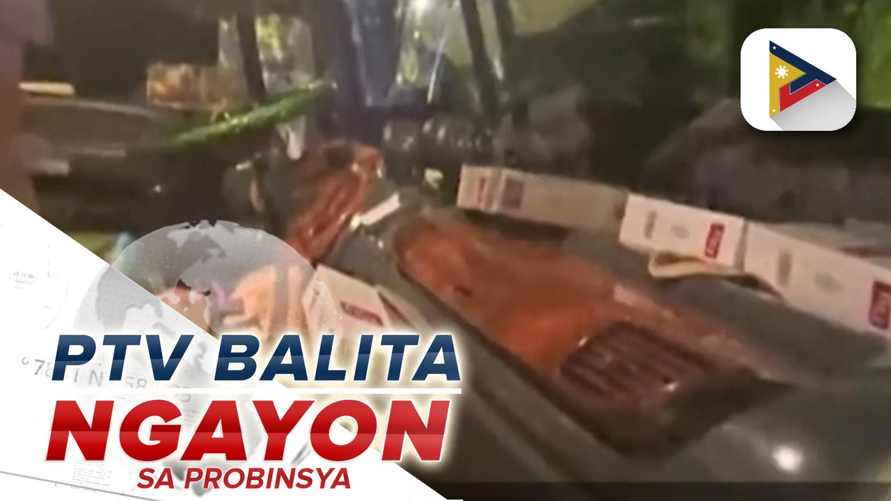 Mahigit P2.5-M na halaga ng smuggled cigarettes, naharang sa checkpoint sa Bago Gallera, Davao City