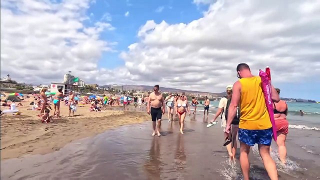 Beach : Playa del Ingles Beach Life Gran Canaria #1
