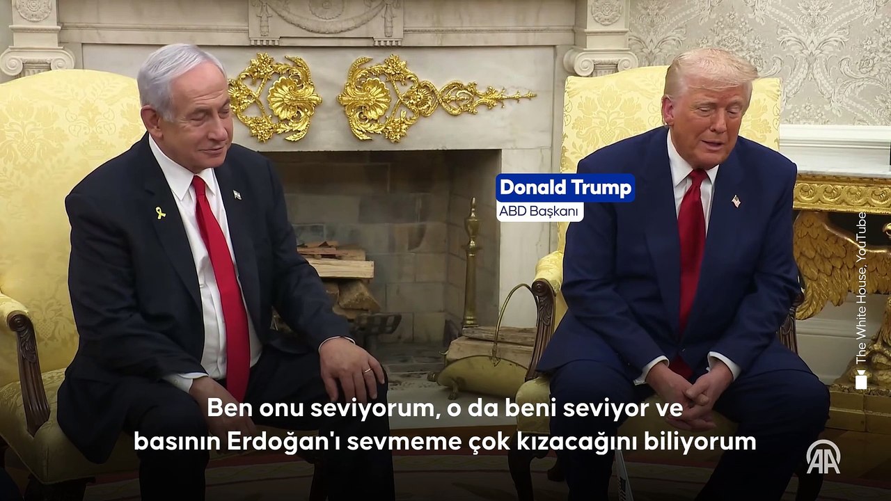 Trump: Cumhurbaşkanı Erdoğan'la çok iyi ilişkilerimiz var, o çok güçlü ve zeki biri