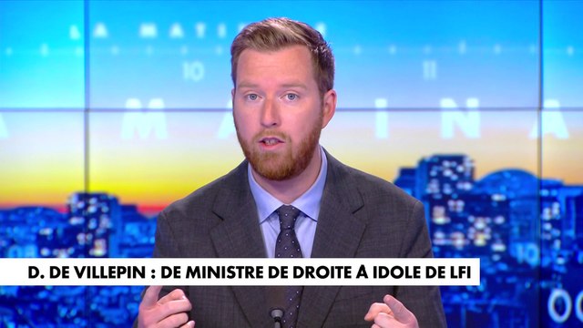 L'édito de Thomas Bonnet : «Dominique De Villepin : de ministre de droite à idole de LFI»