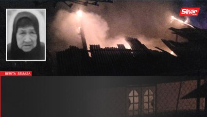 Warga emas OKU maut rumah terbakar