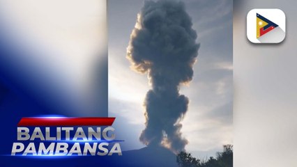 Bulkang Kanlaon, muling pumutok kaninang umaga ayon sa Phivolcs; pagsusuot ng face mask, pinaigting