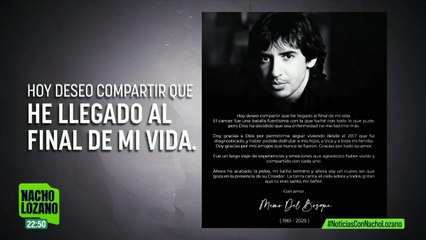 Falleció Memo del Bosque, productor de televisión