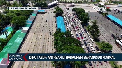Dirut ASDP : Antrean di Pelabuhan Bakauheni Berangsur Normal