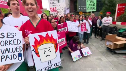 NSW public hospital doctors walk-off the job for three-day strike