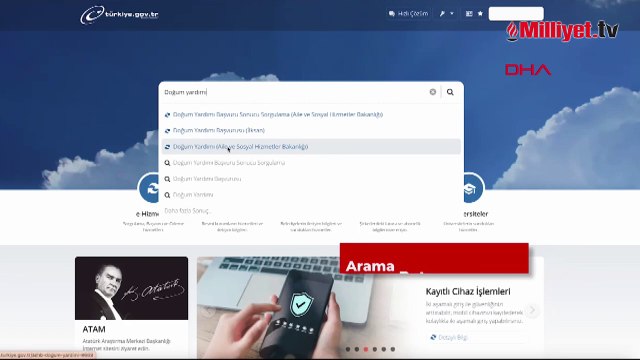 Bakan Göktaş açıkladı: Doğum yardımı başvuruları bugün başladı