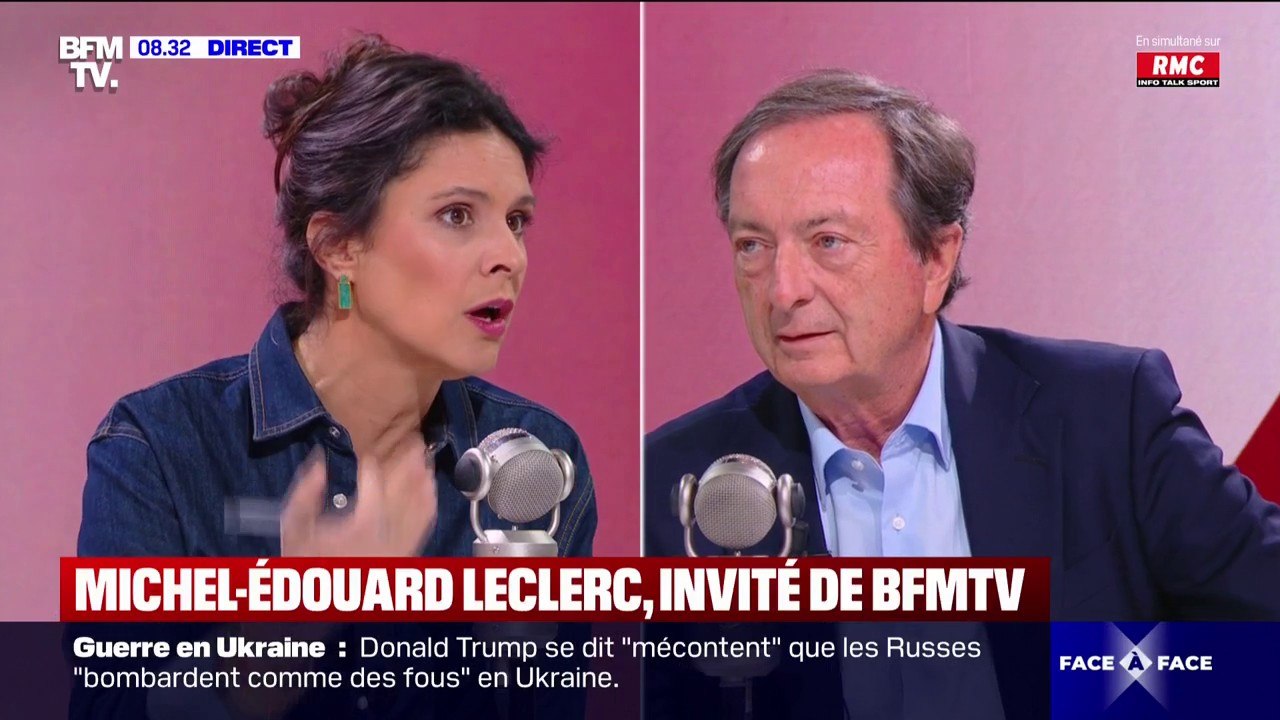 Droits de douane américains: "Ce n'est que le début d'une grande négociation qu'impose l'Amérique qui casse la table", estime Michel-Édouard Leclerc