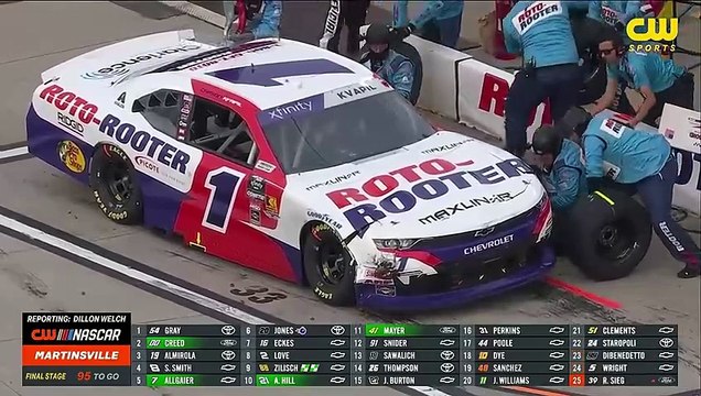 NASCAR Xfinity Series 2025. Round 7. Martinsville. Race Part 2