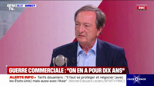 Taxes américaines: Michel-Édouard Leclerc craint une inflation structurelle