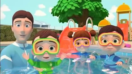 Baby Swimming Song | Newborn Baby Songs & Nursery Rhymes