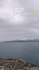 Η Ιωάννα Τούνη στη Σαντορίνη 1