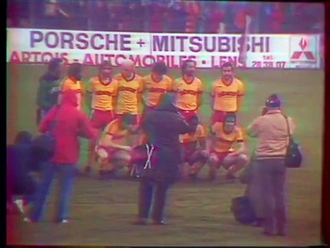 LENS - LILLE - 1981 - SAISON 1980/1981 -