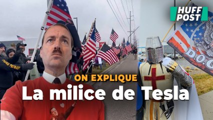 Défendre Tesla, la nouvelle cause des milices d’extrême droite américaines