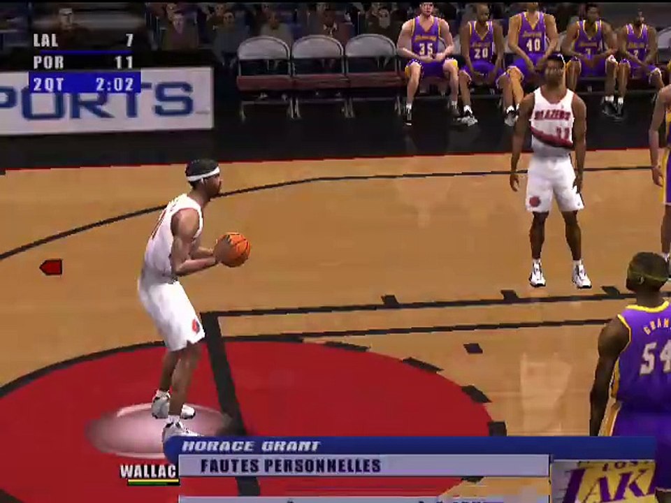 NBA Live 2001 online multiplayer - ps2