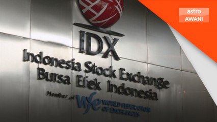 Pasaran saham Indonesia merosot 9 peratus