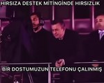 “Hırsıza destek” mitinginde hırsızlık! Özgür Özel ceplerini yokladı ve...