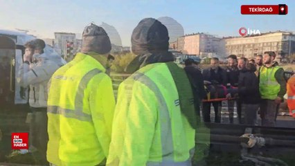 Tekirdağ'da iki servis aracı çarpıştı
