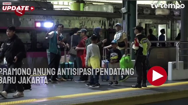 Gubernur Pramono Anung Antisipasi Pendatang Baru Jakarta