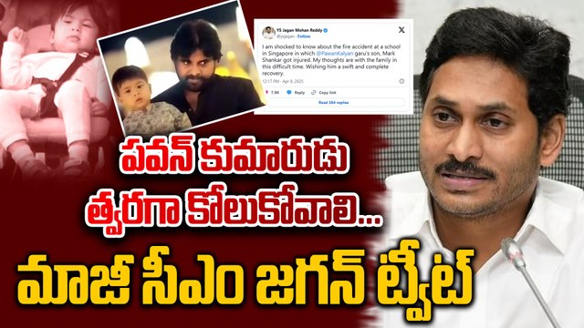 YS Jagan : మార్క్ శంకర్ త్వరగా కోలుకోవాలి |Jagan Reaction | Mark | Fire accident | Filmibeat telugu