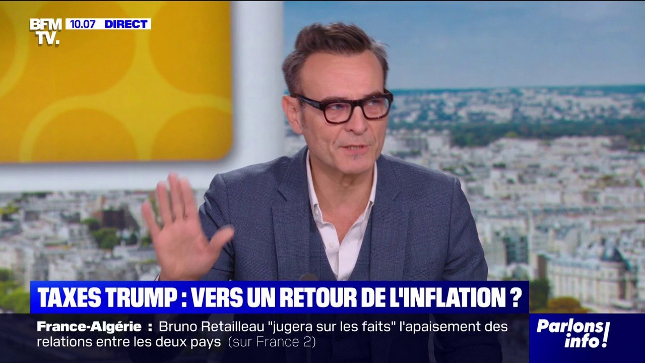 Taxes douanières: "Ce que fait Donald Trump va plutôt faire baisser les prix en Europe", estime Éric Hayer (économiste)