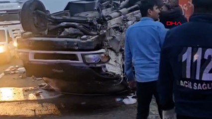 Kamyonet takla attı: 2 yaşındaki Mehmet Ali öldü