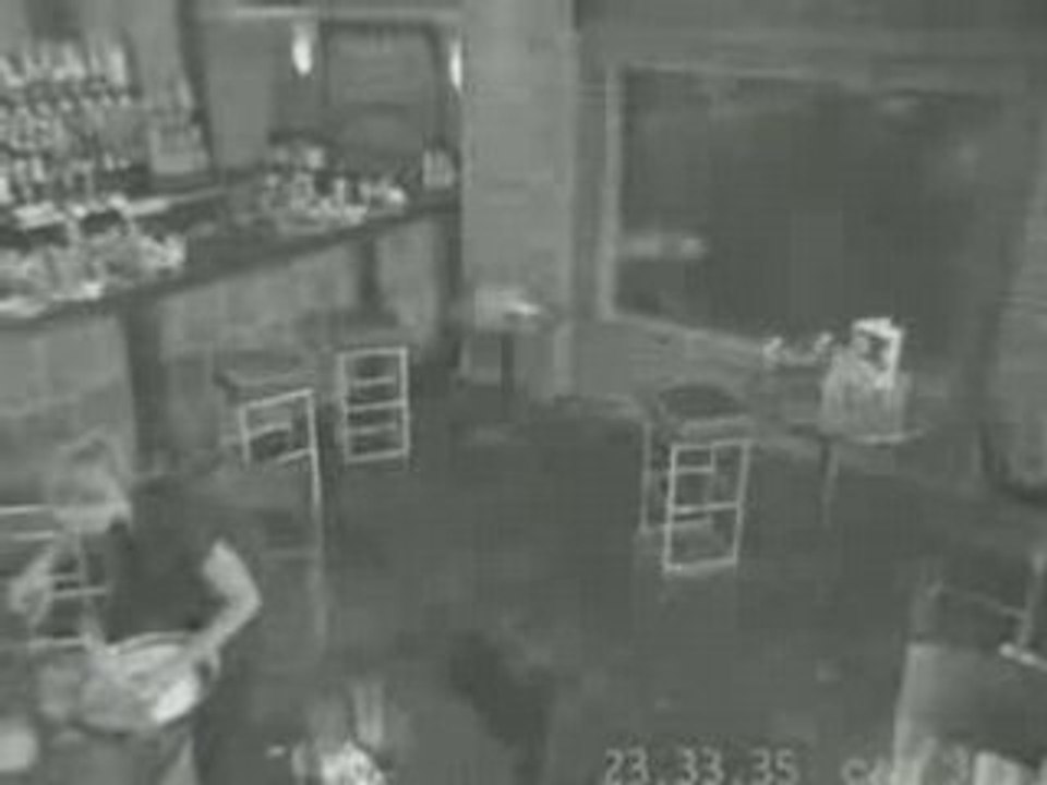 Barwoman grosse chute