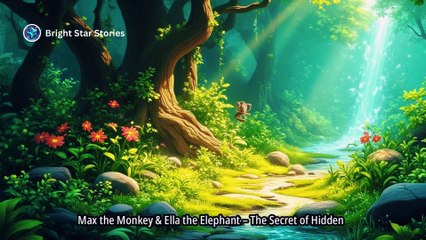 🐘 Monkey & Elephant Save the Jungle | Suspenseful Animal Friendship Story