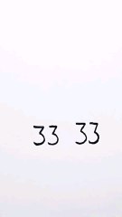 how to draw number 33 from lion