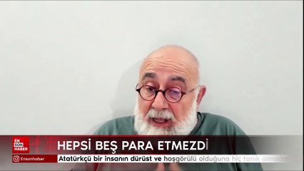 Sevan Nişanyan: Atatürkçüler hepsi beş para etmez fanatiklerdir