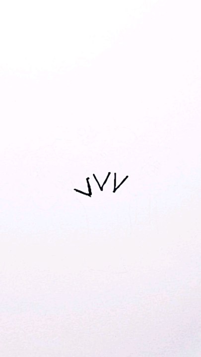 how to draw a v word from tree