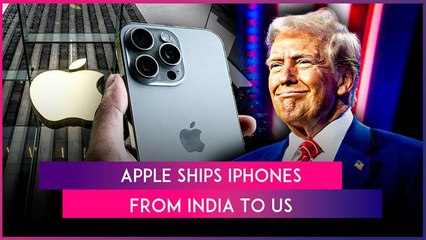Apple Ships 5 Flights Loaded With iPhones From India To US Ahead Of Trump Tariffs
