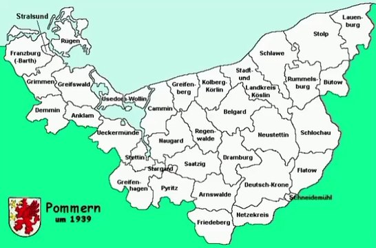 Map of Pommern Province 1939. Peta Provinsi Pomerania 1939. Pommern Province Map 1939. Map of Province of Pommern 1939. Province of Pommern Map 1939. Karte der Provinz Pommern 1939. Mapa województwa pomorskiego 1939