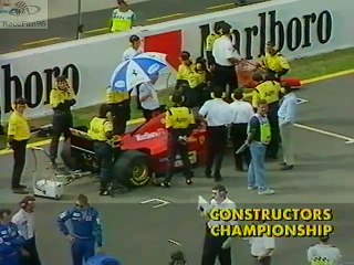 F1 1994_Manche 14_Gran Premio de Europa_Course (en français - TF1 - France) [RaceFan96]