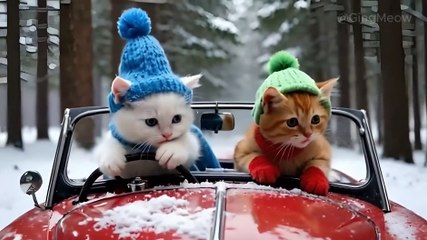 Tiny Cat_s Cozy Winter Camp Adventure