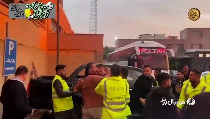 تصاویری از درگیری آخر بازی هوادار و ملوان