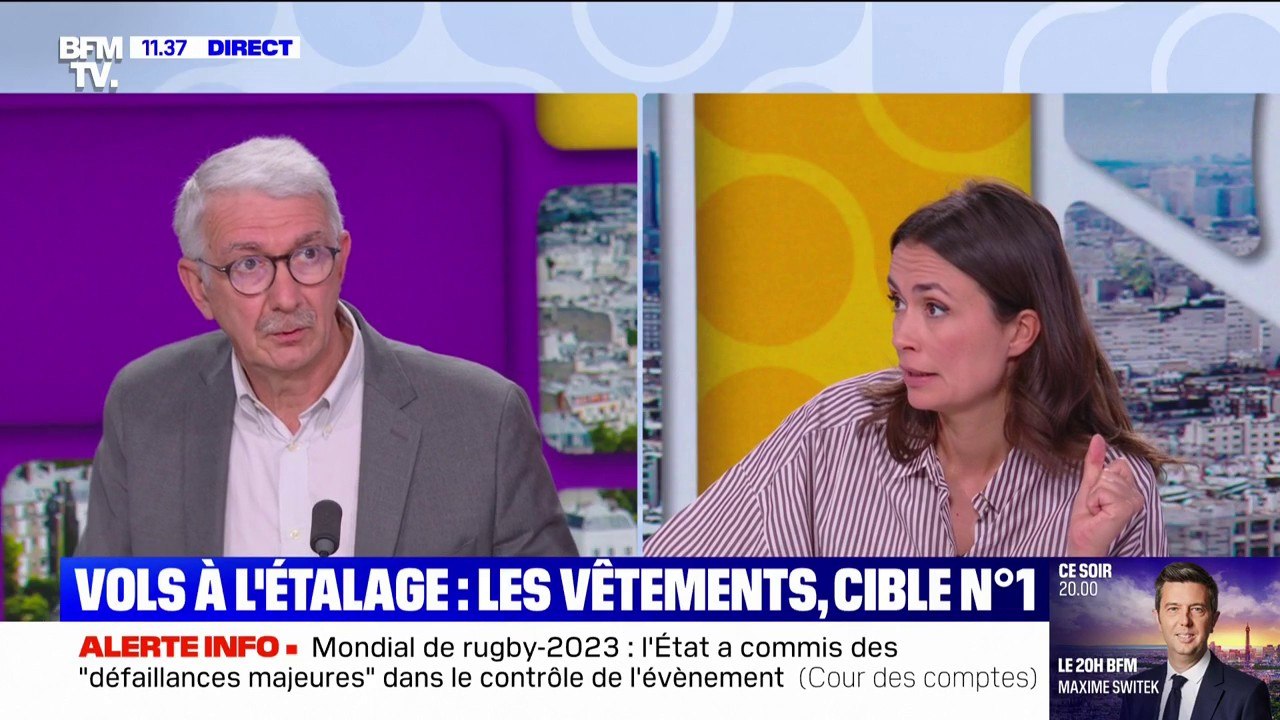 Vols à l'étalage: "On a l'impression que c'est dans l'air du temps", déplore Thierry Veron (Fédération des associations de commerçants et des artisans de Paris)