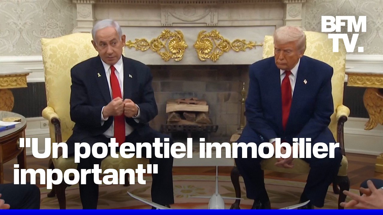 Donald Trump réitère son désir de prendre le contrôle de la bande de Gaza devant Benjamin Netanyahu