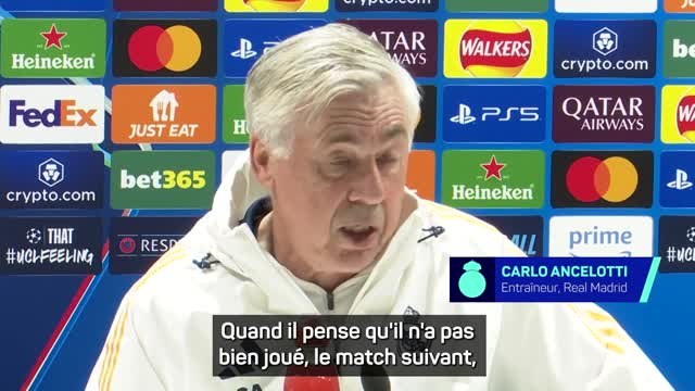 Real Madrid - Ancelotti : “Je n'ai pas besoin de parler à Vinícius”