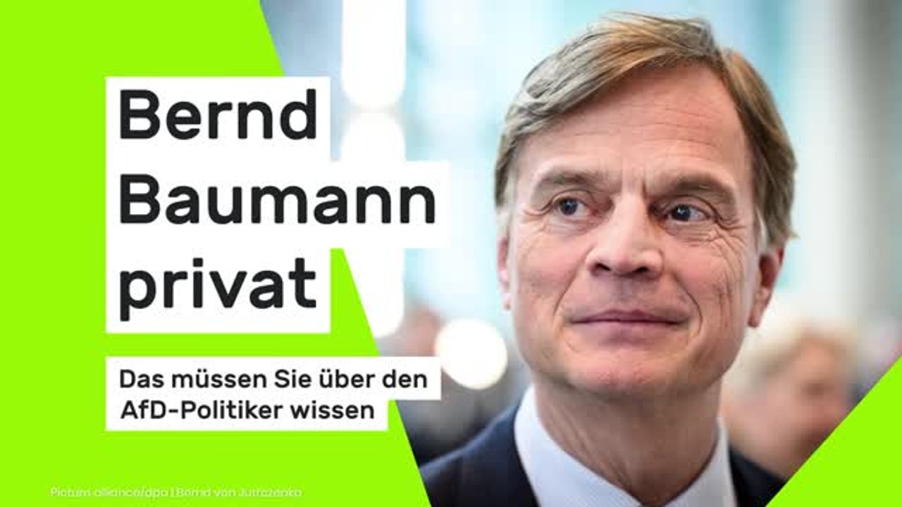 Bernd Baumann privat: Das müssen Sie über den AfD-Politiker wissen