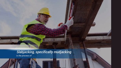 Benefits Of Hiring A Slab Jacking Contractors Near Me