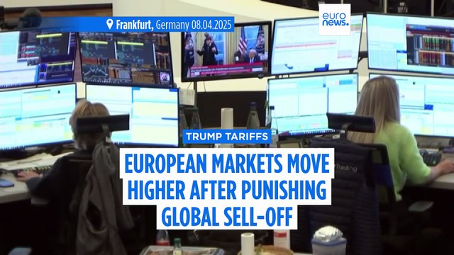 European markets move higher after punishing global sell-off