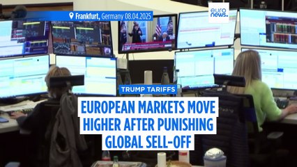 European markets move higher after punishing global sell-off